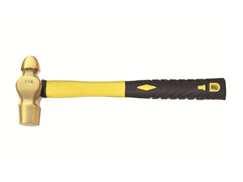 Brass plastic handle nipple hammer